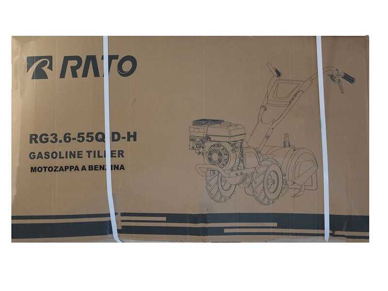Rato Multipower RG3.6-55Q-D-H - Benzin-Einachsschlepper Eurosystems212 ccm - 7 PS