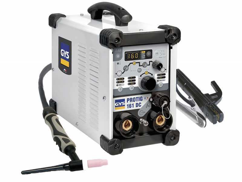 GYS Protig161 DC - Inverter Schwei&szlig;ger&auml;t (WIG HF/LIFT, MMA) + Koffer, Gleichstrom (DC)