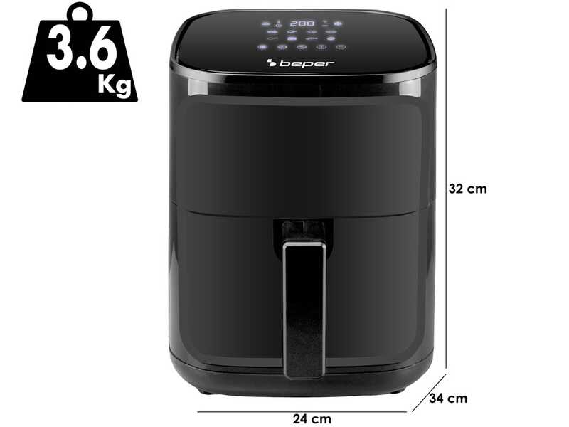 Beper P101FRI051 - Hei&szlig;luftfritteuse - 5 l