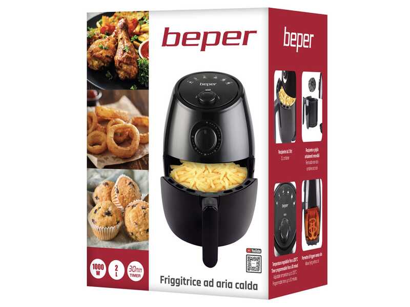 Beper P101FRI051 - Hei&szlig;luftfritteuse - 5 l