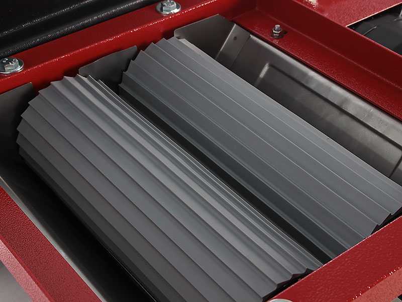 Grifo PMI.18 - elektrische Traubenm&uuml;hle aus Edelstahl - Mit Schutzvorrichtungen