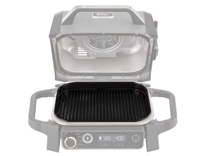 Ninja Woodfire OG701EU - Elektrogrill, Smoker und Hei&szlig;luftfritteuse