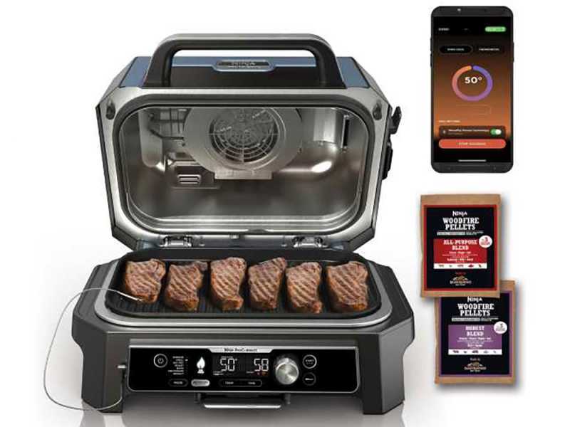 Ninja Woodfire Pro XL OG901EU - Elektrogrill und Smoker
