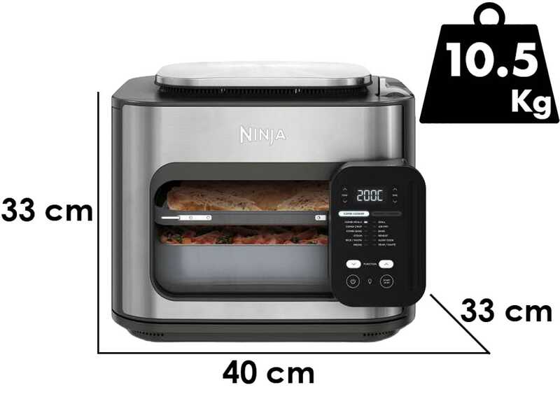 Ninja Combi SFP700EU &ndash; Miniofen - Hei&szlig;luftfritteuse 12,5 Liter