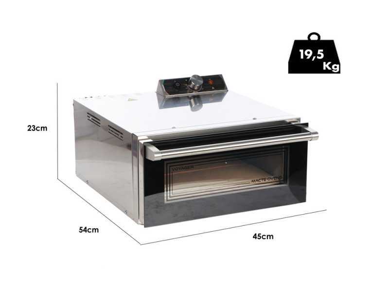 Macte Oven Voyager SMART - Pizzaofen - 1925W