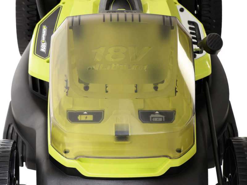 Ryobi RY18LM37A-240 - Akku Rasenm&auml;her - Schnittbreite 37 cm - 2x18V/4Ah