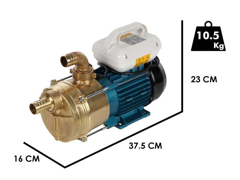 Tellarini EEM 30 - Elektropumpe aus Messing - 230V