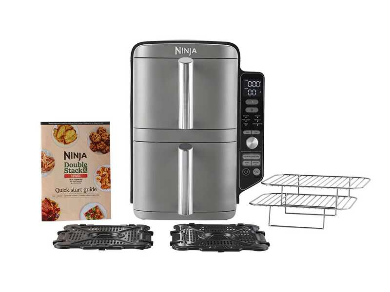 Ninja Double Stack XL SL400EU - Hei&szlig;luftfritteuse 9,5 Liter