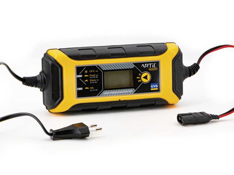 GYS Artic 4000 - automatisches Ladeger&auml;t und Erhaltungsladeger&auml;t - Batterien 6 - 12V