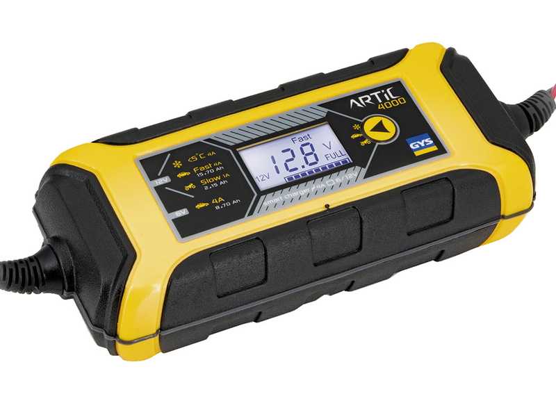 GYS Artic 4000 - automatisches Ladeger&auml;t und Erhaltungsladeger&auml;t - Batterien 6 - 12V