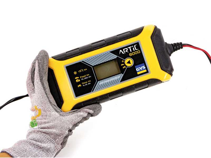 GYS Artic 8000 - automatisches Ladeger&auml;t und Erhaltungsladeger&auml;t - Batterien 12V