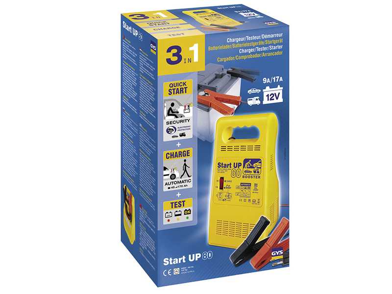 GYS  Start up 80 - Ladeger&auml;t und Starthilfeger&auml;t - 12/24V