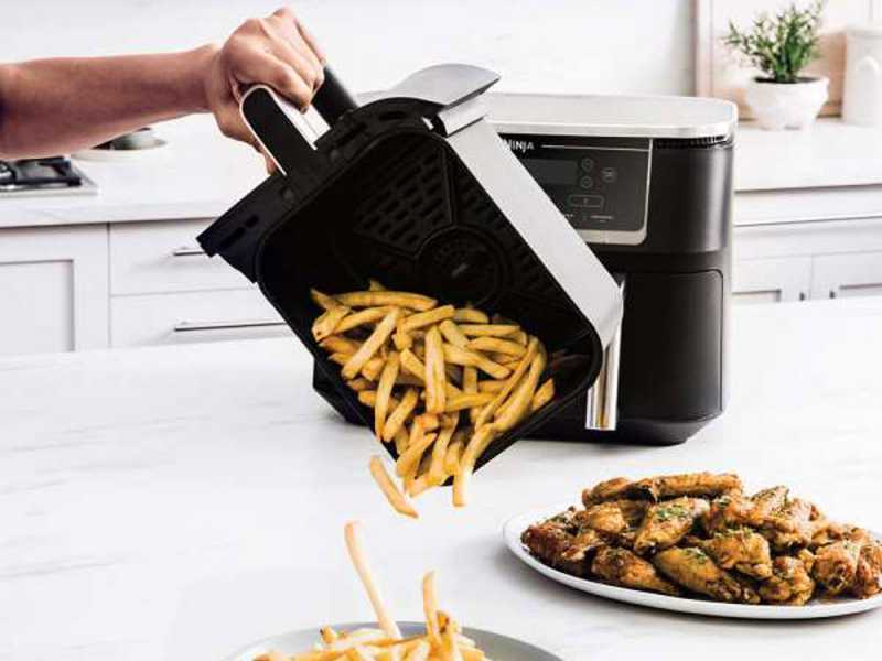 Ninja AF451EU - Hei&szlig;luftfritteuse 9,5 Liter
