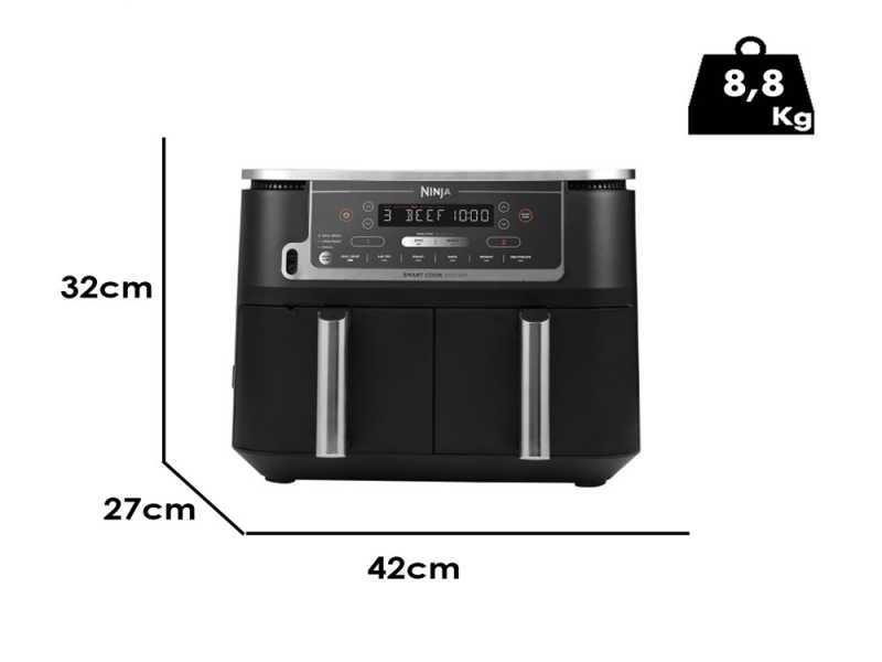 Ninja AF451EU - Hei&szlig;luftfritteuse 9,5 Liter