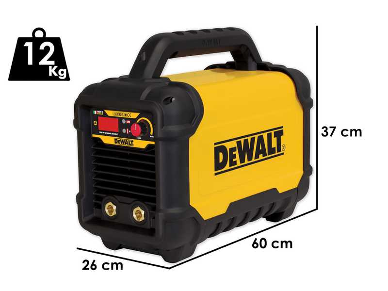DeWalt DXWDMMA 160E - Inverter Schwei&szlig;ger&auml;t (MMA) - Gleichstrom (DC) + KIT