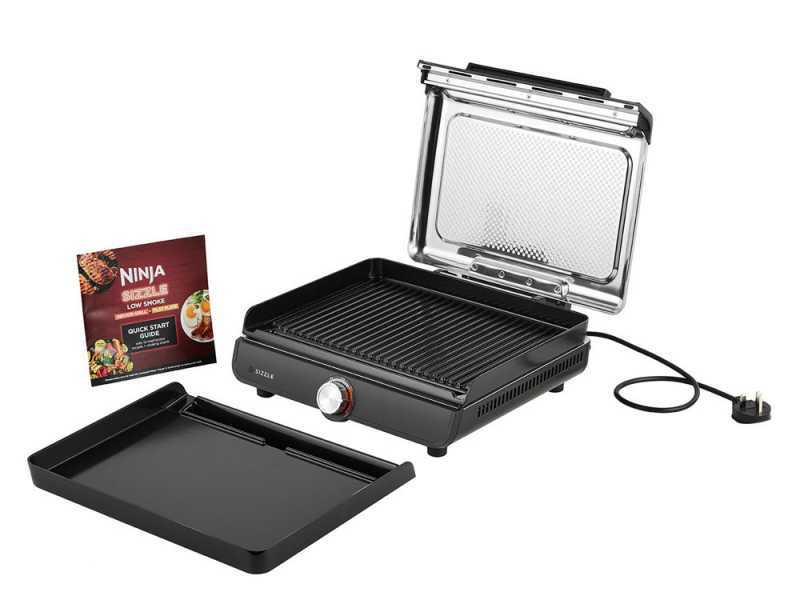 Ninja Sizzle GR101EU - Tragbarer elektrischer Grill - 1450W