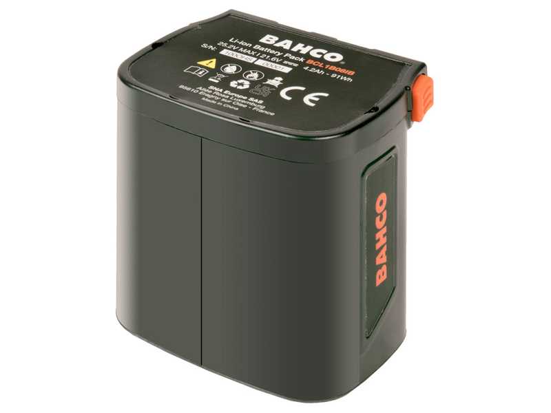 Bahco BCL240 - Elektrische Akku-Baumschere  - 3x21.6V 2.5Ah-Akkus