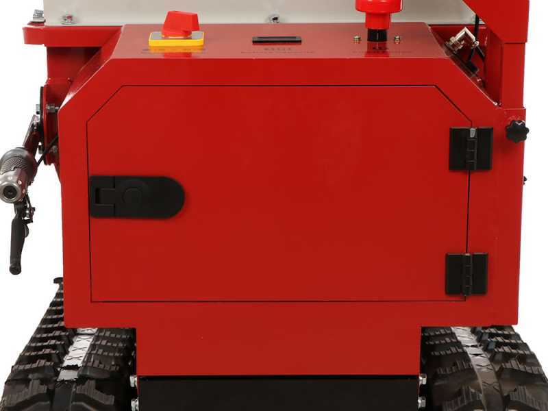Akku Mini Raupendumper GeoTech-Pro TMD 400 HR mit Fernbedienung - mit hydraulischer Kippfunktion - 400 kg