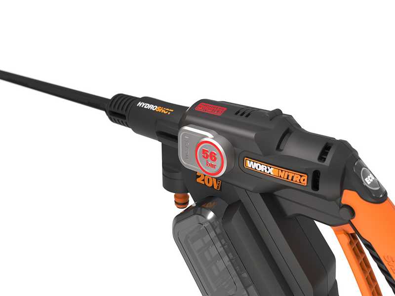 Worx Nitro HydroShot WG633E - Akku-Hochdruckreinigerpistole - 20V/4Ah