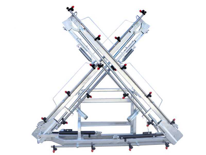 Hydraulische Spritzgest&auml;nge Feuerverzinkung 10 Meter 20 Strahlen mit Membran, 2 Kolben