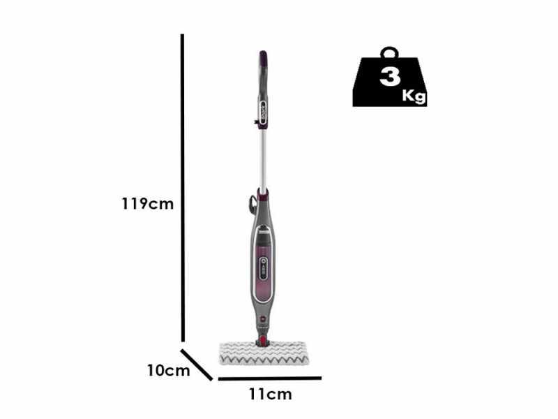 Shark Klik n' Flip con Steam Blaster S6003EU - Dampfreiniger - 1200W