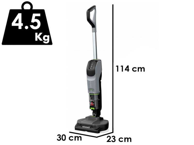 BISSELL SpinWave + Vac PET Select - Hartbodenreiniger - 25,9V
