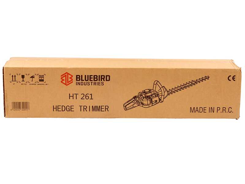 Blue Bird HT 261 - Benzin-Heckenschere mit 61 cm Klinge - 25,4 ccm