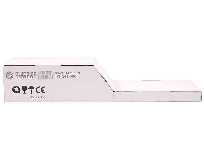 Blue Bird HT 261-J60 - Benzin-Heckenschere mit 60 cm Klinge - 25,4 ccm