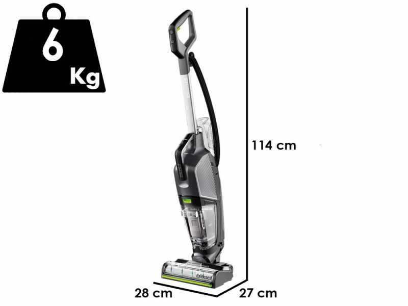 Bissell CrossWave Hydrosteam PET Select - Bodenreiniger Scheuern, Abziehen, Aufsaugen