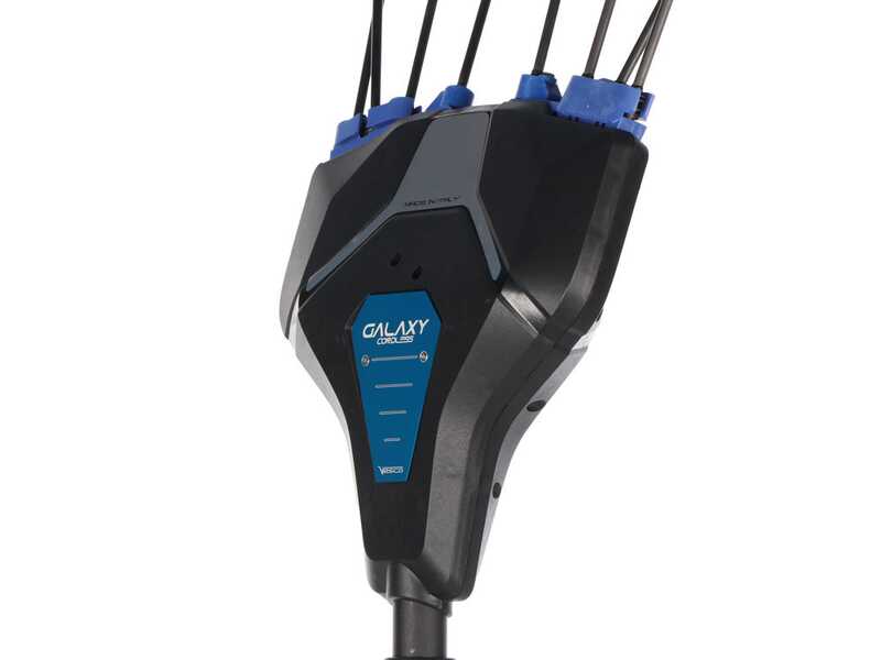 VESCO GALAXY XR21T.1 - Olivenr&uuml;ttler mit Lithium-Batterie - Teleskopstange 210-320 cm - 2x 21,6 V 4,5 Ah