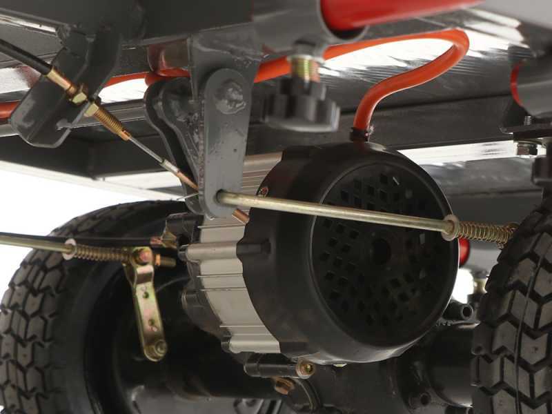 GeoTech E-Truck 400 - Batteriebetriebene Schubkarre 40V 6Ah