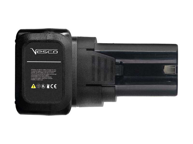 VESCO GALAXY XR14F.1 - Lithium-Akku Olivenr&uuml;ttler 250 cm 14.4V 6Ah - Fester schaft aus aluminium