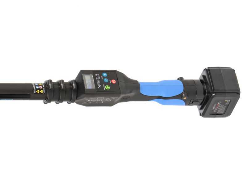 VESCO GALAXY XR21F.1 - Olivenr&uuml;ttler mit Lithium-Batterie - Fester Schaft 250 cm - 2x 21,6 V 4,5 Ah