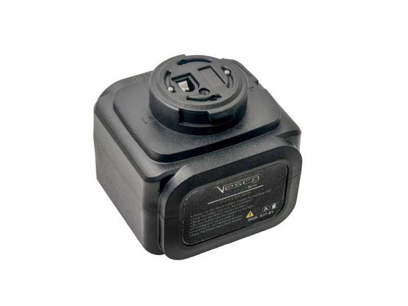 VESCO GALAXY XR21F.1 - Olivenr&uuml;ttler mit Lithium-Batterie - Fester Schaft 250 cm - 2x 21,6 V 4,5 Ah