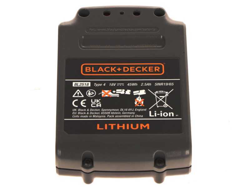 Black&amp;Decker STC1820PCB-XJ - Akku-Rasentrimmer - OHNE AKKU UND LADEGER&Auml;T