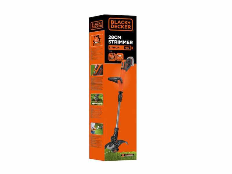 Black&amp;Decker STC1820PCB-XJ - Akku-Rasentrimmer - OHNE AKKU UND LADEGER&Auml;T