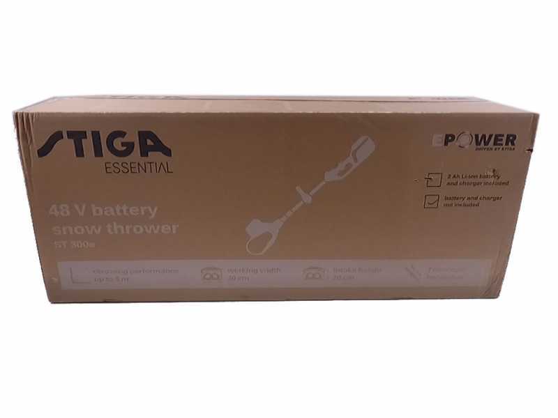Stiga ST 300e Kit - Batteriebetriebene Schneefr&auml;se - 48V /2Ah