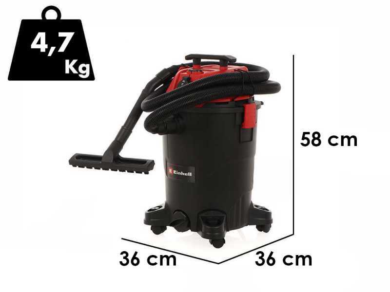 Einhell TC-VC 1825 A - Nass-Trockensauger - Beh&auml;lter 25L - 1250W