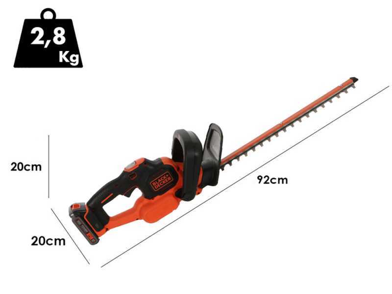 Black & Decker GTC18452PCQW Heckenschere im Angebot Agrieuro