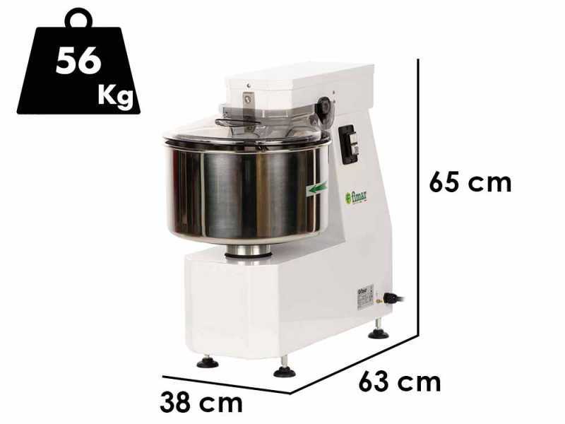 Fimar 15LN - Spiralkneter - 400V - 10 kg