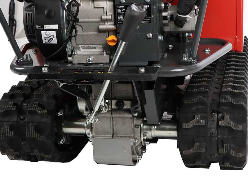 Blue Bird Carrier 300 - Schubkarre mit ausziehbarer Mulde - 300 kg Tragf&auml;higheit
