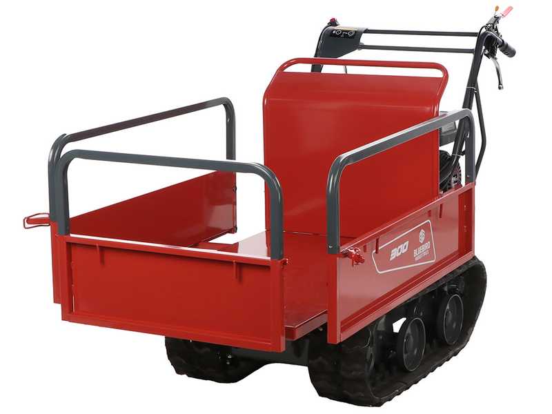 Blue Bird Carrier 300 - Schubkarre mit ausziehbarer Mulde - 300 kg Tragf&auml;higheit