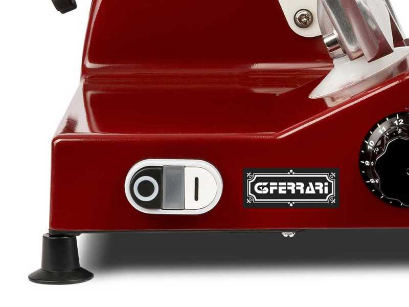G3 Ferrari Emilia 250 Rosso - Aufschnittmaschine mit 250 mm Edelstahlklinge - 240W