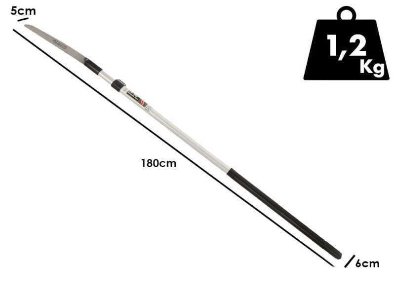 GeoTech ST 300 - Hands&auml;ge auf Verl&auml;ngerungsstange - 180-300cm