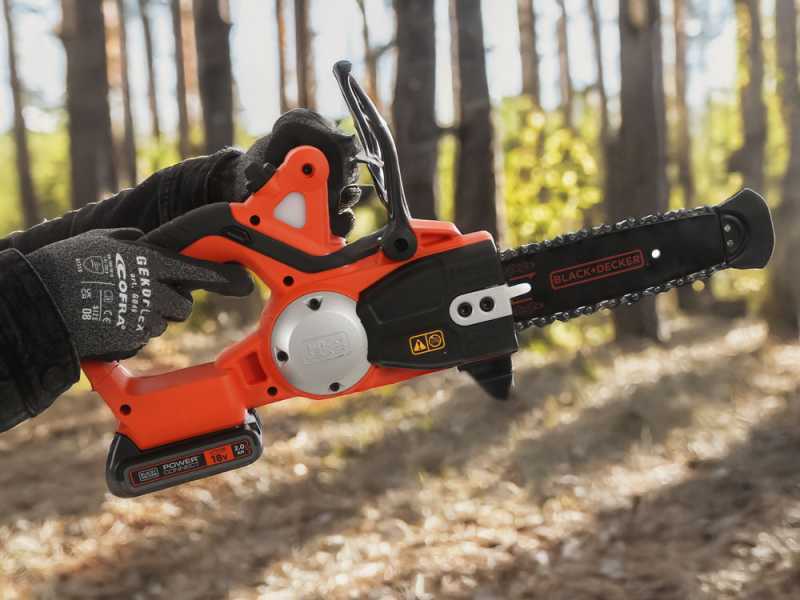 Black &amp; Decker GKC1820LB-QW - Elektro Kettens&auml;ge - 18V- SOLO - OHNE AKKU UND LADEGER&Auml;T