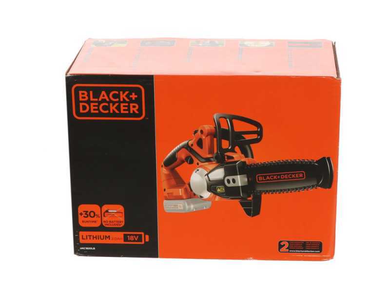 Black &amp; Decker GKC1820LB-QW - Elektro Kettens&auml;ge - 18V- SOLO - OHNE AKKU UND LADEGER&Auml;T