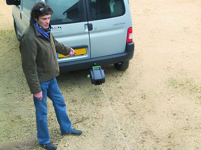 Ribimex PE12V/T1 - Akku-Seilwinde 12V - Mit Funksteuerung