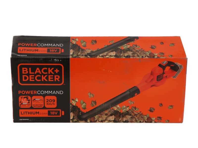 Black &amp; Decker GWC1820PCB-XJ -  Akku-Laubbl&auml;ser - SOLO - ohne Akku und Ladeger&auml;t