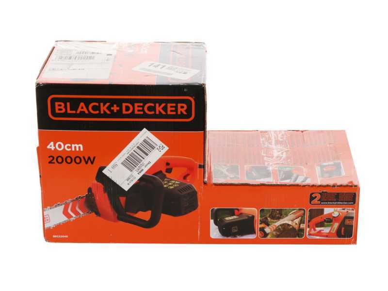 Black &amp; Decker BECS2040-QS - Elektro Kettens&auml;ge 2000 W - Schwert 40cm