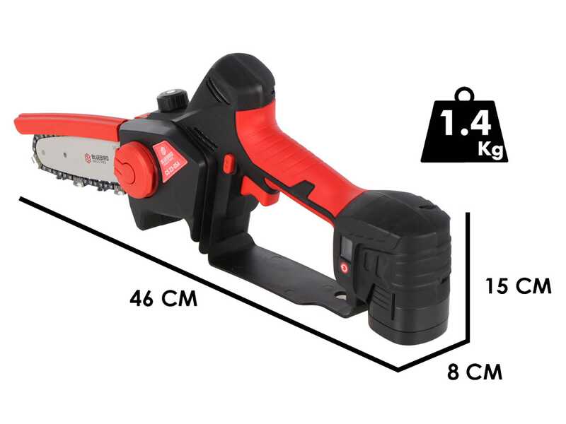 Blue Bird PS23-28+CS23-05A - Kit mit Schere + Akku-Hochentaster - 3x 14.4V 2.5Ah
